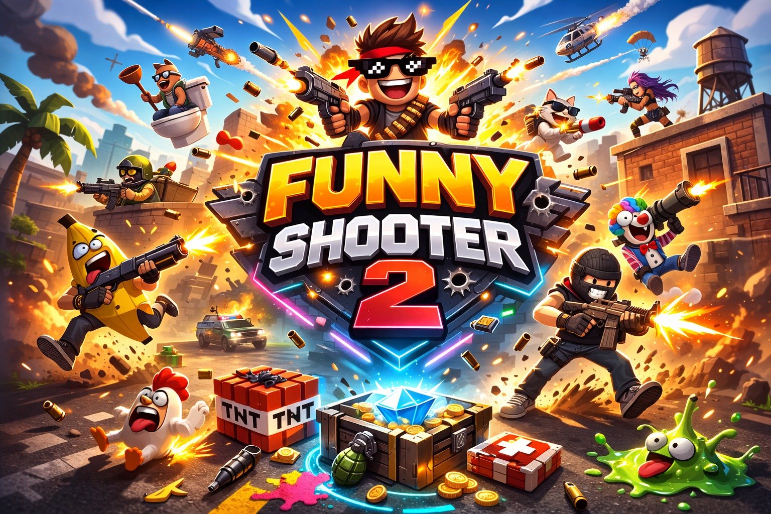 Funny Shooter 2: Epic Action